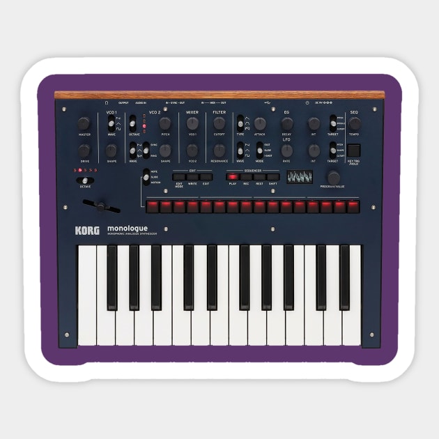 Korg Monologue Sticker by hi ~ hello ~